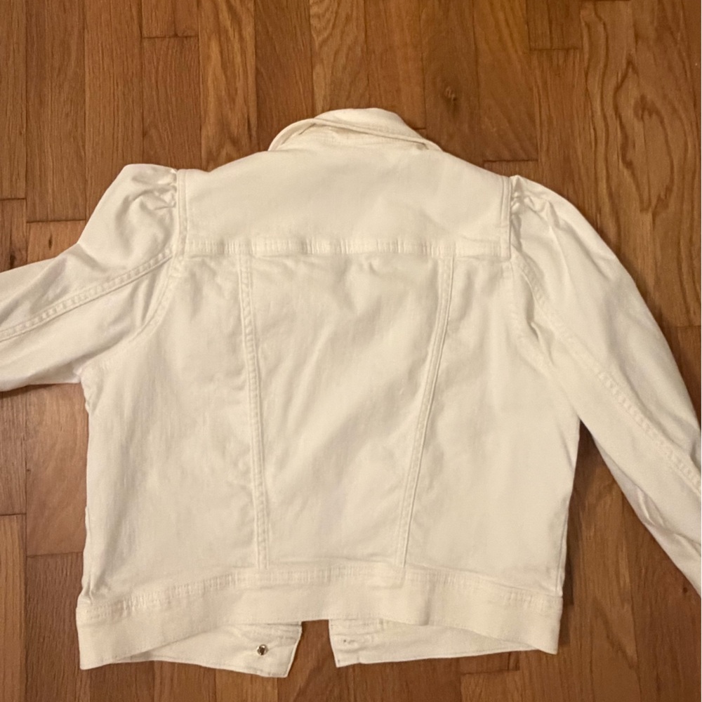 NWOT lilly Pulitzer white denim jacket size - Picture 4 of 4